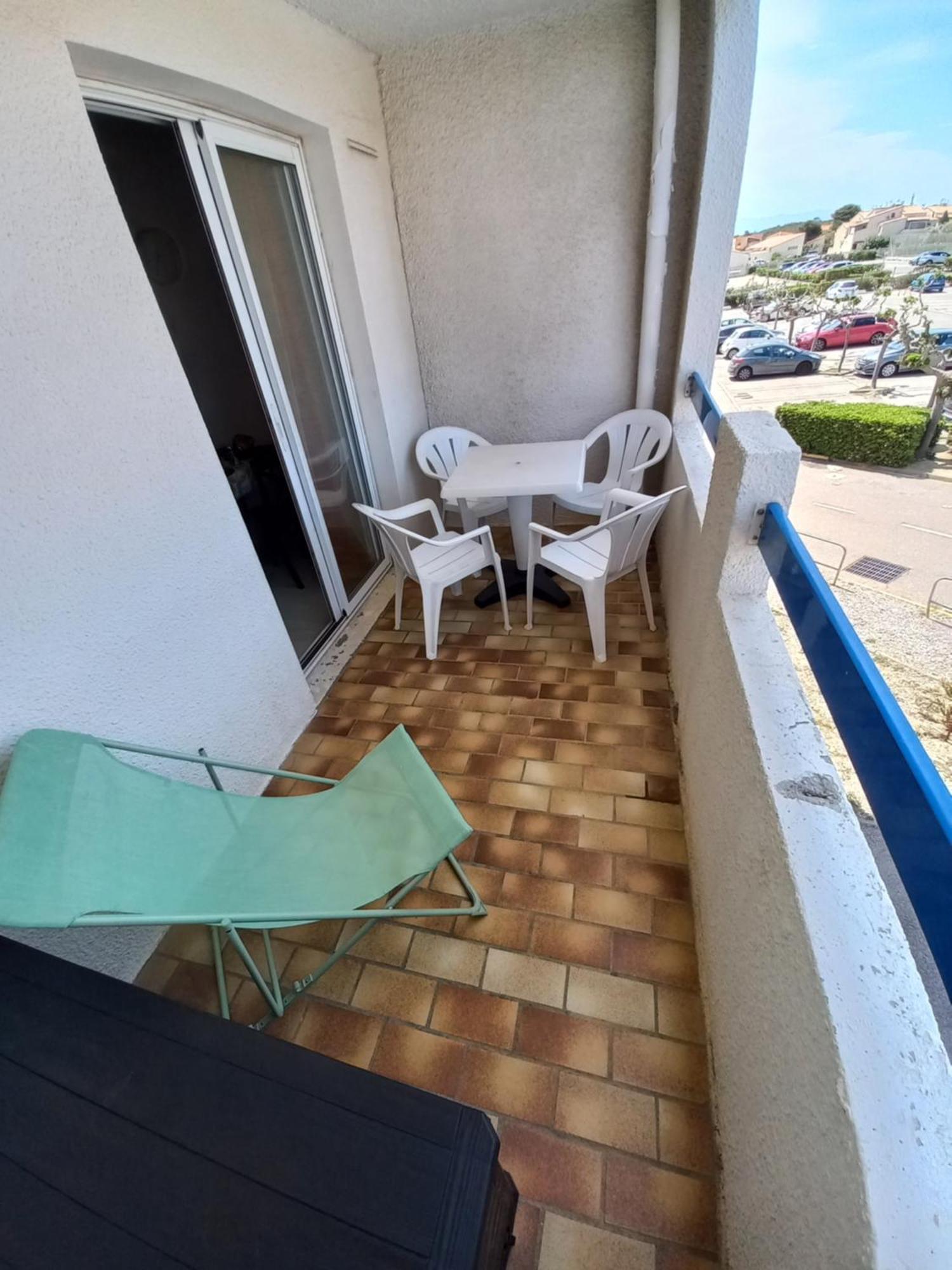 Coquet Studio 4 Pers, Piscine,Clim Mobile, Plage A 300 M,A 5Min A Pied Du Lydia 르발카레스 외부 사진