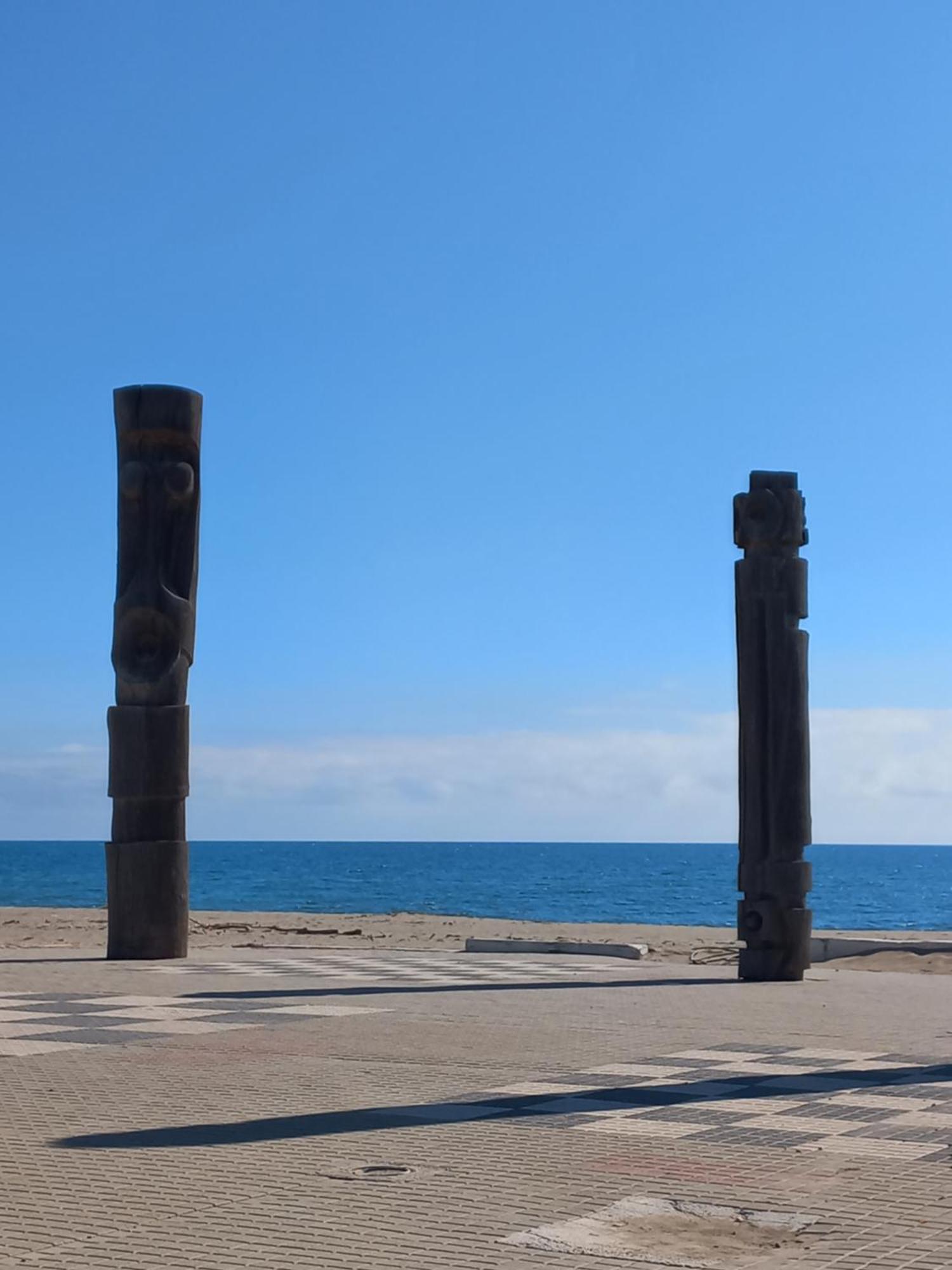 Coquet Studio 4 Pers, Piscine,Clim Mobile, Plage A 300 M,A 5Min A Pied Du Lydia 르발카레스 외부 사진